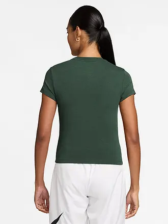 NIKE | Camiseta de mujer Sportswear Chill Knit | dunkelgrün